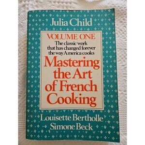 Julia Child Mastering The Art of French Cooking Vol 1  1990 Soft Cover